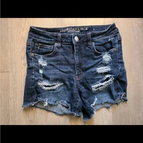 American Eagle Denim Shorts Bundle of 5 sz 6 - Picture 3 of 7